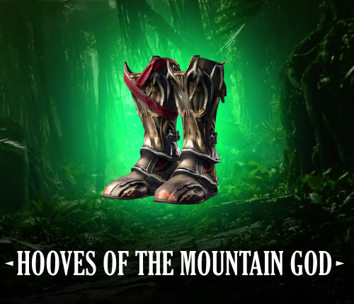 HOOVES OF THE MOUNTAIN GOD